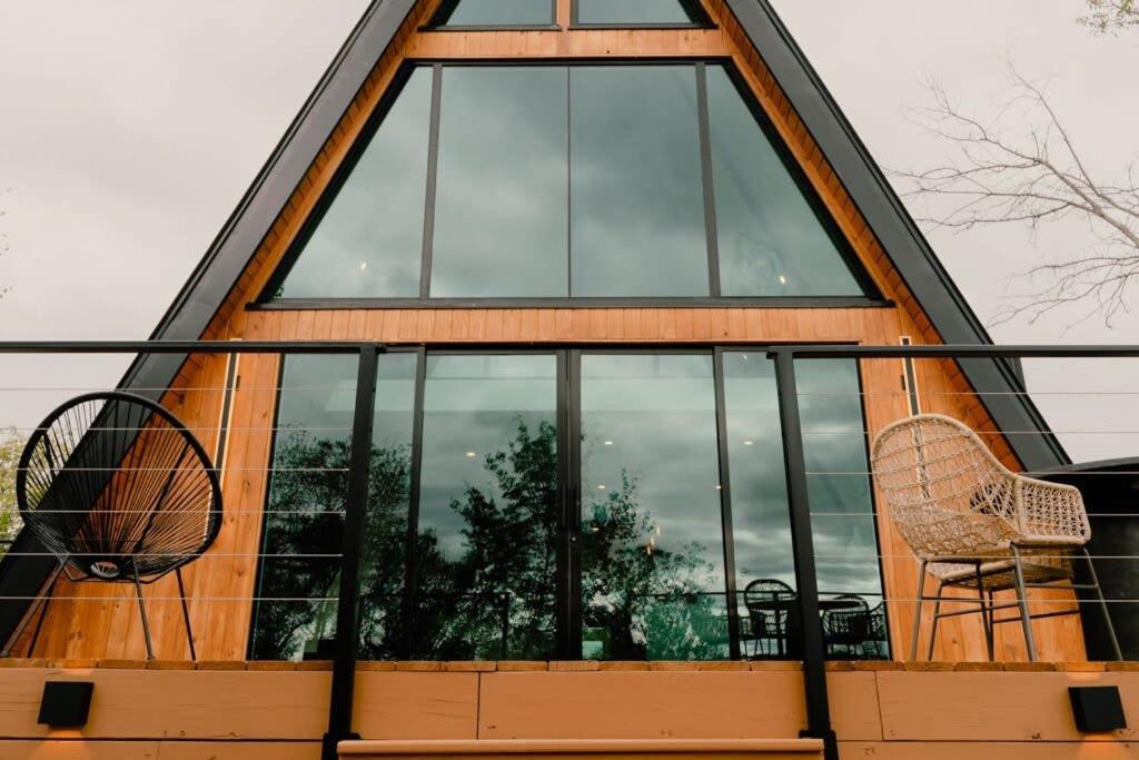 The Pedernales A-Frame Vila Fredericksburg Exterior foto
