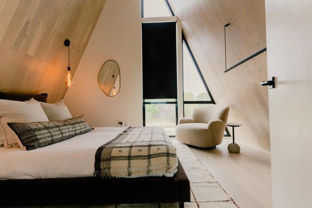 The Pedernales A-Frame Vila Fredericksburg Exterior foto