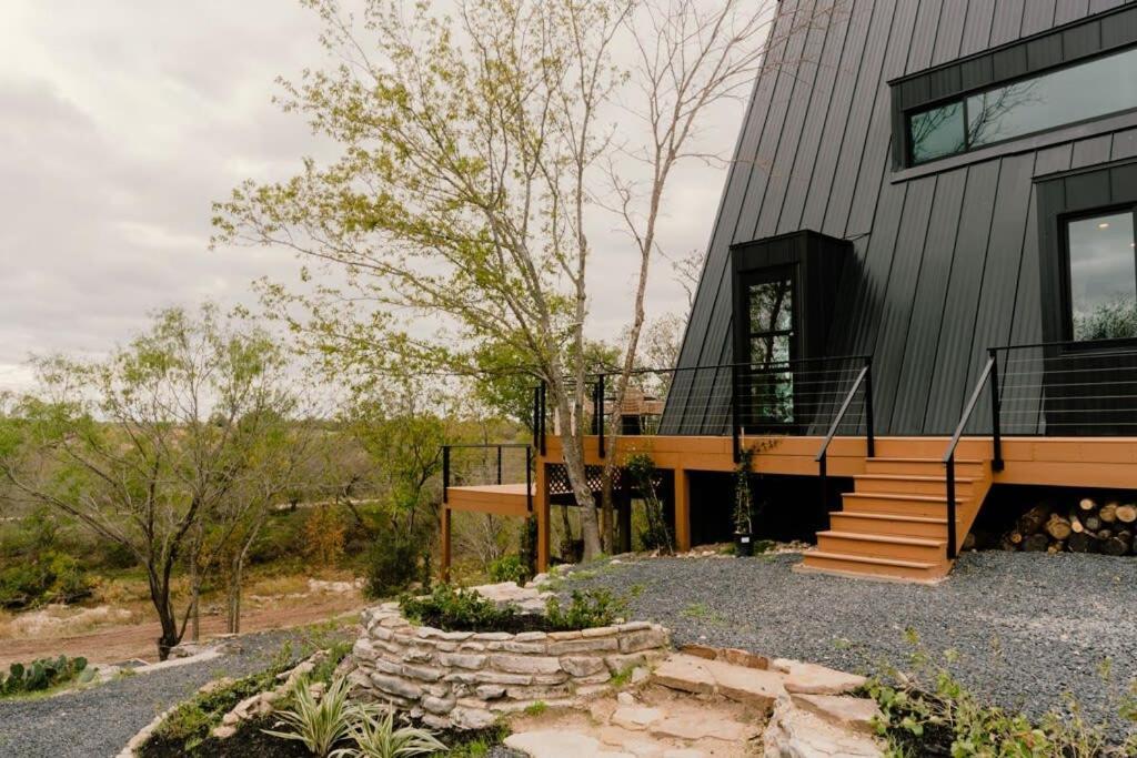 The Pedernales A-Frame Vila Fredericksburg Exterior foto