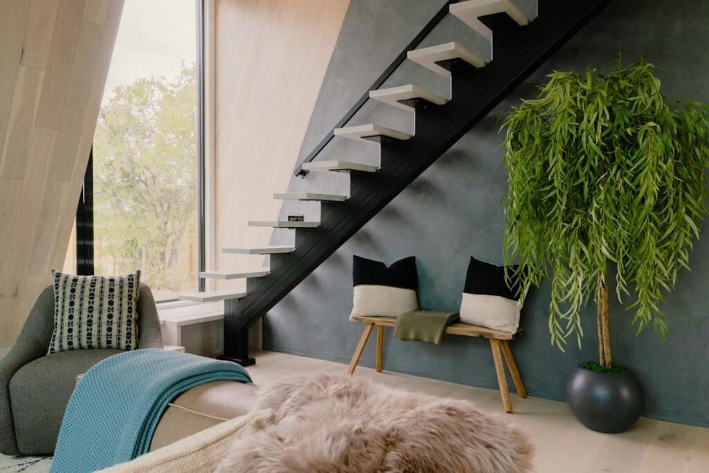 The Pedernales A-Frame Vila Fredericksburg Exterior foto
