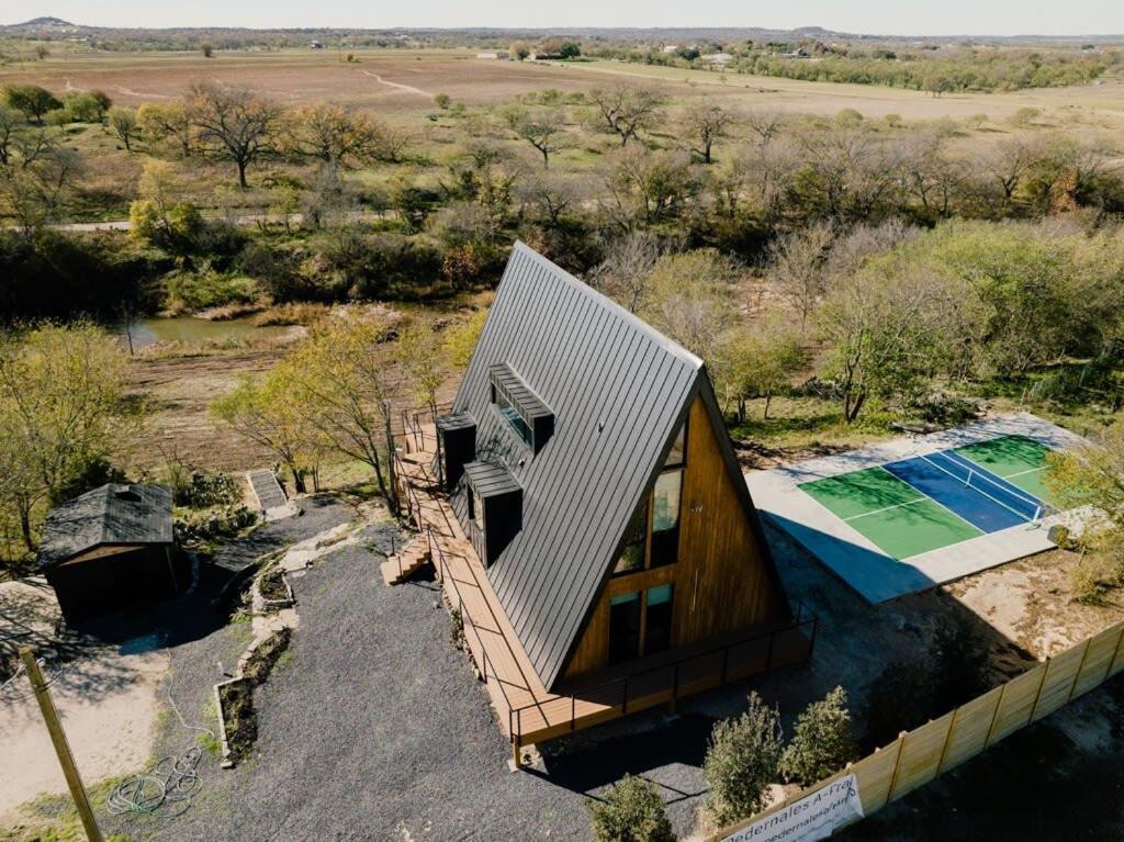 The Pedernales A-Frame Vila Fredericksburg Exterior foto