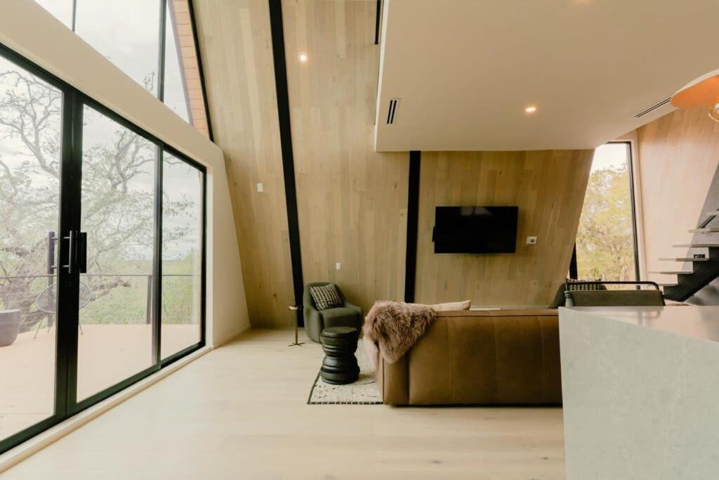 The Pedernales A-Frame Vila Fredericksburg Exterior foto