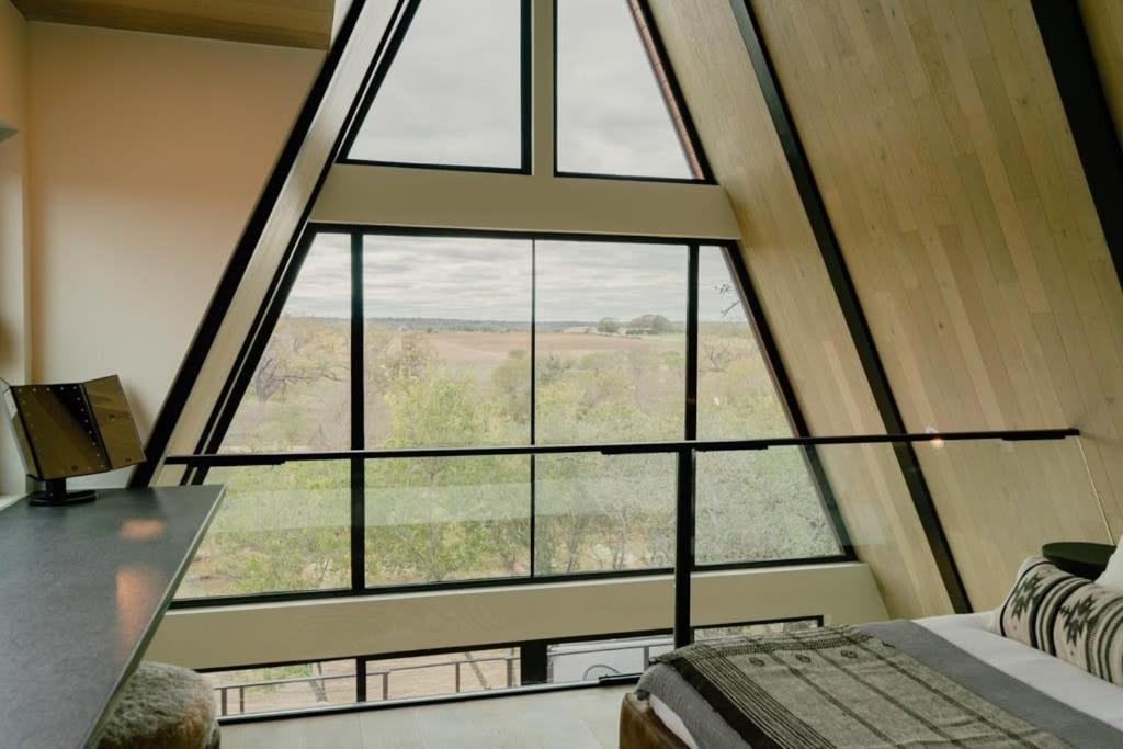 The Pedernales A-Frame Vila Fredericksburg Exterior foto
